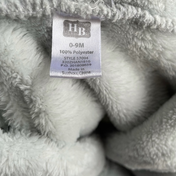 Baby Girl Infant Bath Lounge Robe Soft Cozy Elephant 0-9 months - Picture 3 of 4